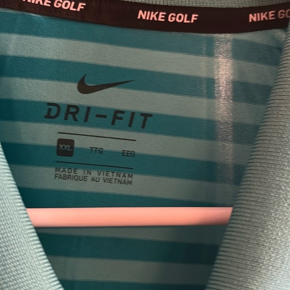 Nike Blue Polo Shirt Sporty Casual Wear - Picture 2 of 4